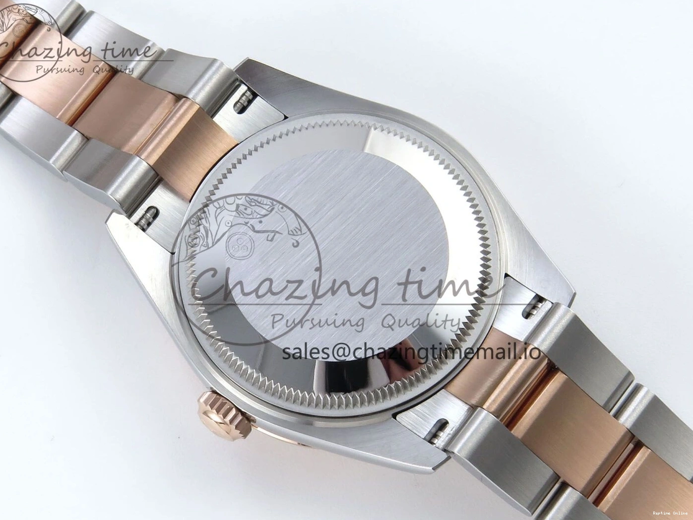 0117 Packable DateJust 31 278271 ARF 1:1 Best Edition 904L Steel RG Roman Dial on SS RG Oyster Bracelet ETA 524